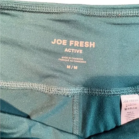 Joe Fresh teal workout pants. - Picture 3 of 4